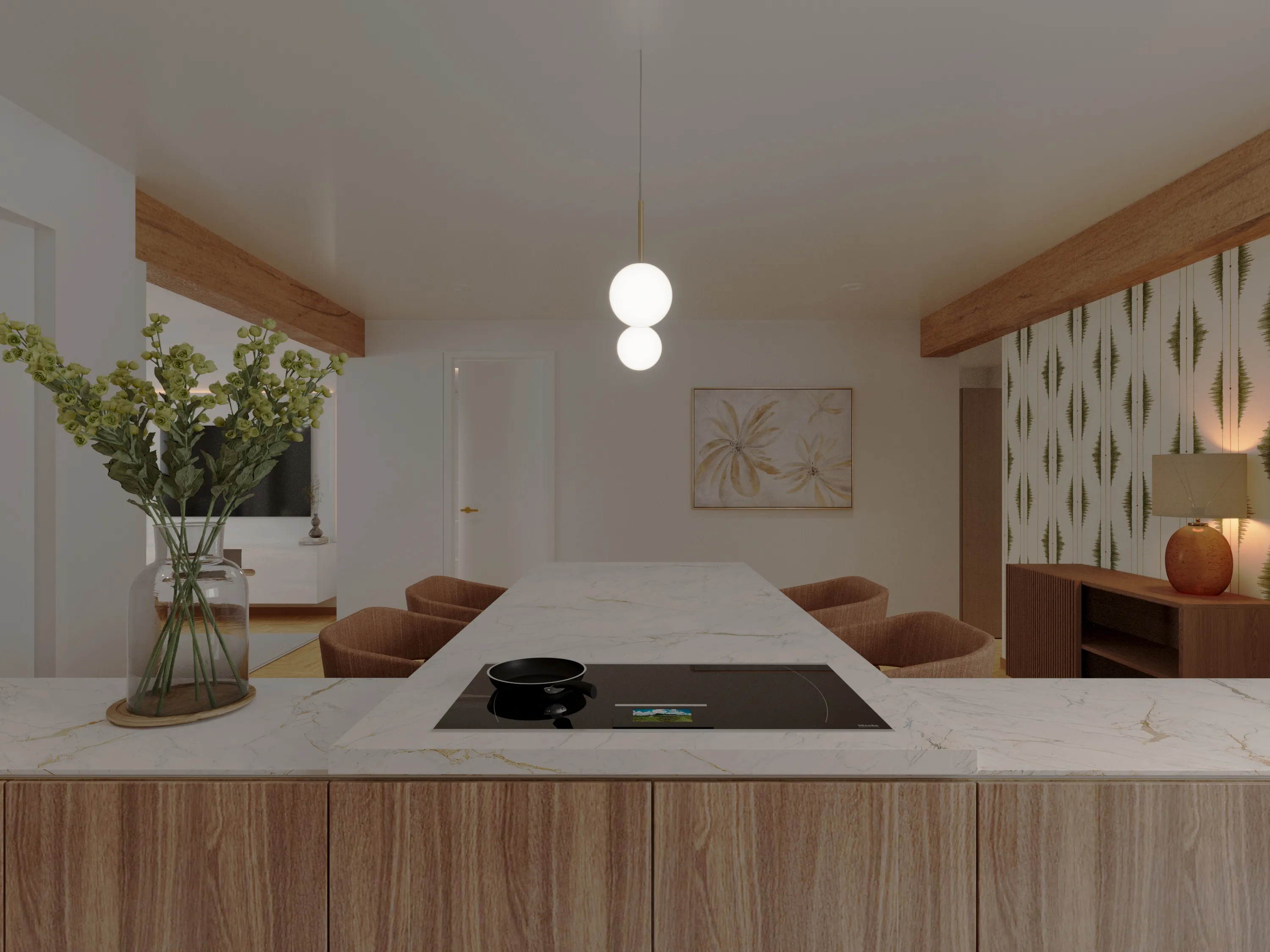 Cocina de Piso Nordic Heritage