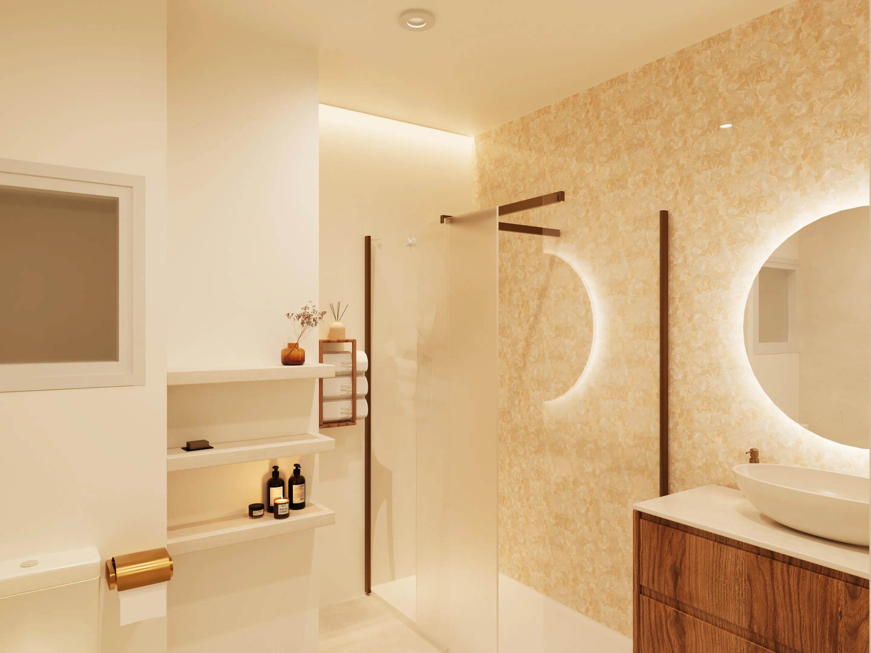 Baño de Casa Verde