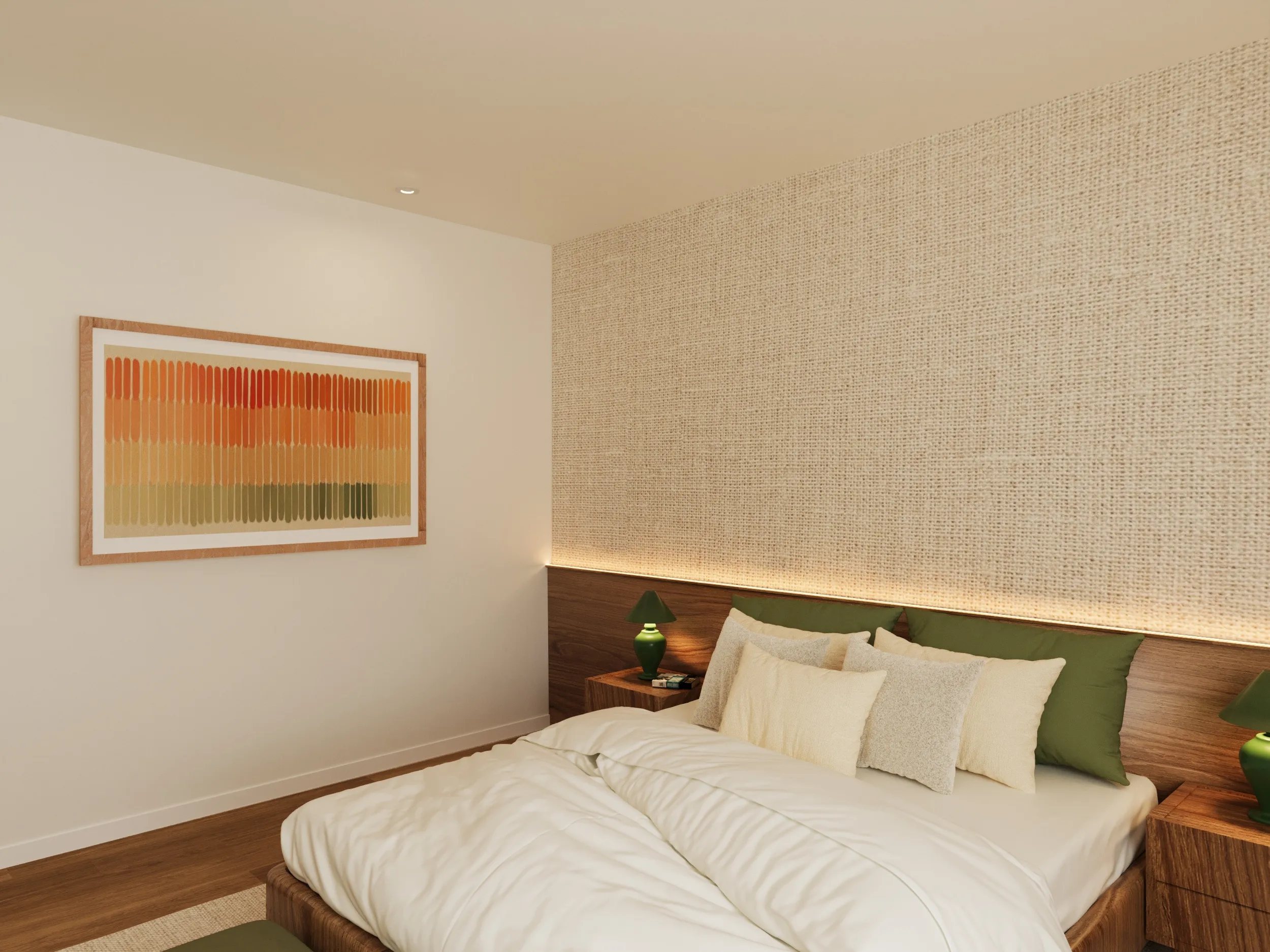 Dormitorio principal de Casa Verde